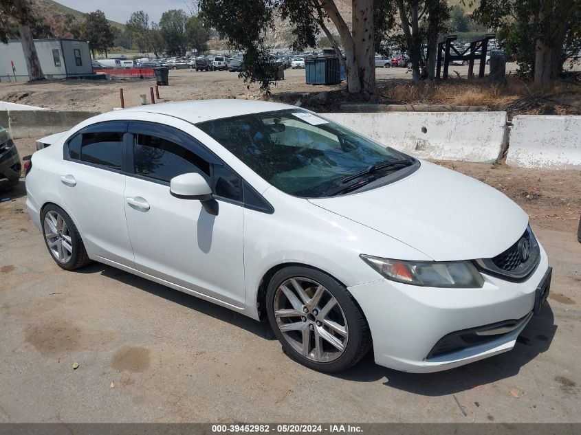 2013 Honda Civic Lx VIN: 19XFB2F58DE292271 Lot: 39452982