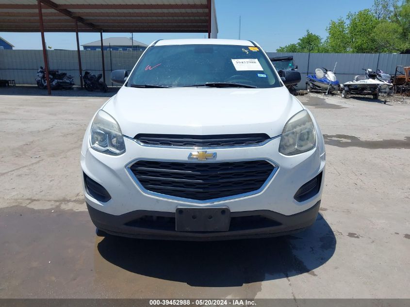 2017 Chevrolet Equinox Ls VIN: 2GNALBEK9H1551861 Lot: 39452988