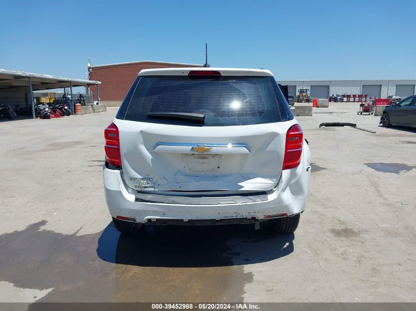 2017 CHEVROLET EQUINOX LS - 2GNALBEK9H1551861