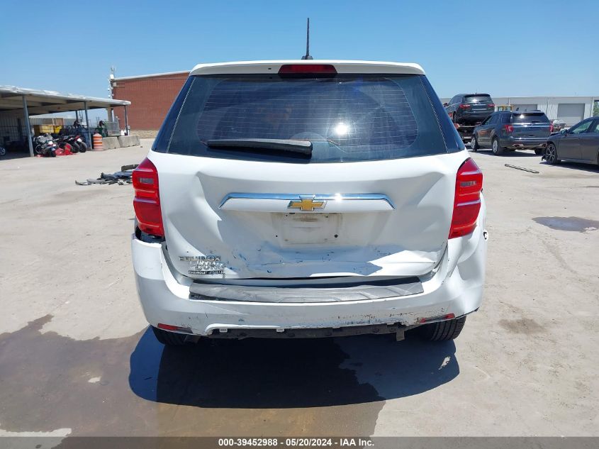 2017 CHEVROLET EQUINOX LS - 2GNALBEK9H1551861