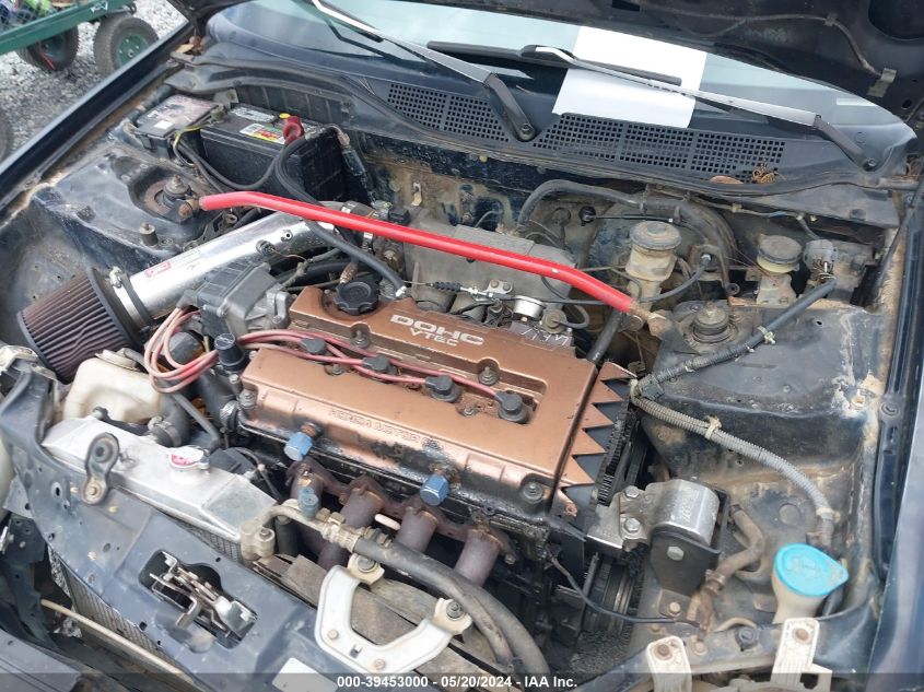 1998 Honda Civic Ex VIN: 1HGEJ8148WL109396 Lot: 39453000