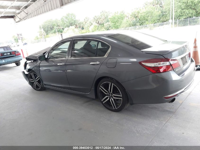 2016 Honda Accord Sport VIN: 1HGCR2F53GA071460 Lot: 39453012