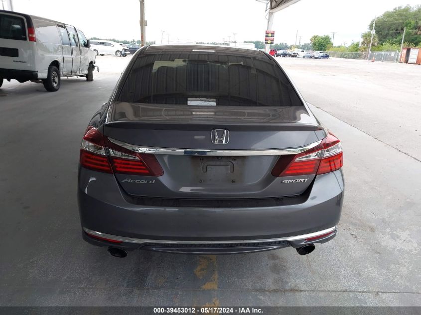 2016 Honda Accord Sport VIN: 1HGCR2F53GA071460 Lot: 39453012