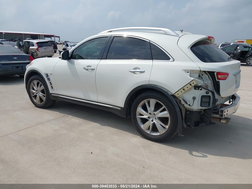 2014 Infiniti Qx70 VIN: JN8CS1MW0EM412807 Lot: 39453033