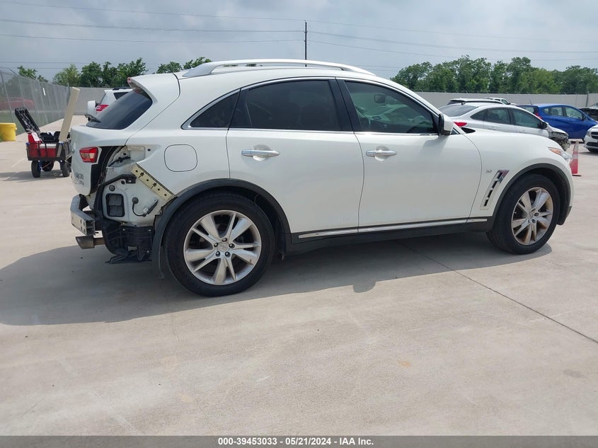 2014 Infiniti Qx70 VIN: JN8CS1MW0EM412807 Lot: 39453033