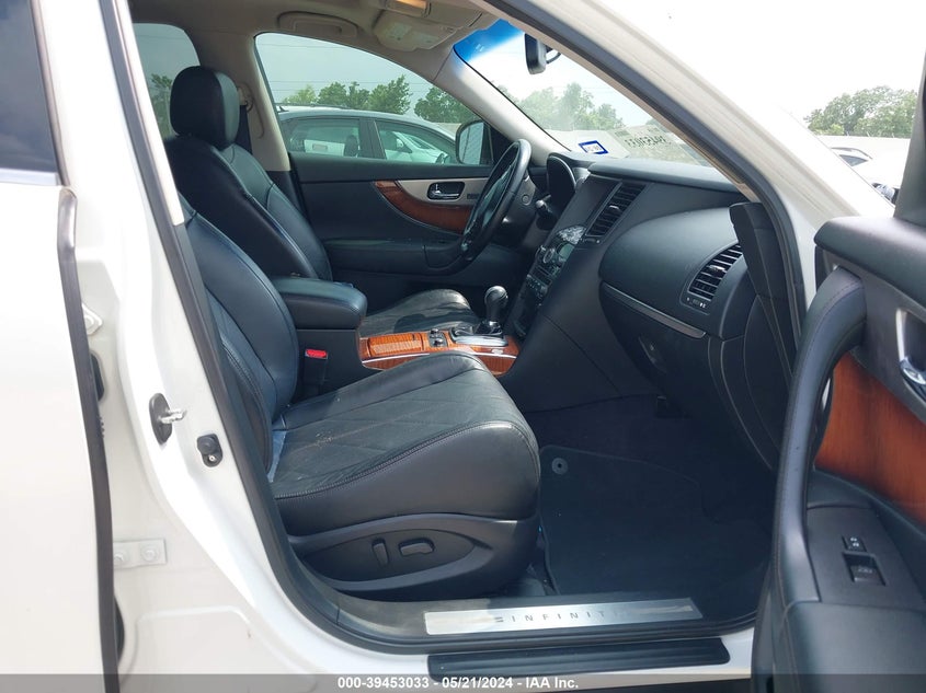 2014 Infiniti Qx70 VIN: JN8CS1MW0EM412807 Lot: 39453033