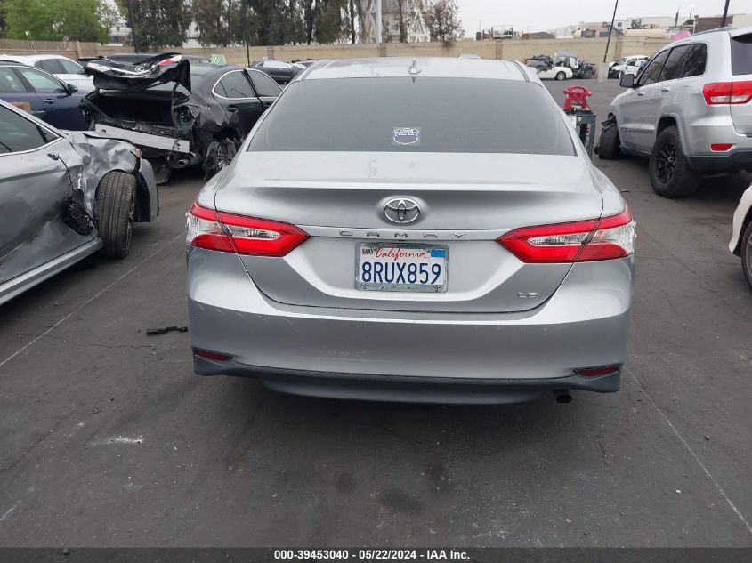 2019 TOYOTA CAMRY LE - 4T1B11HK2KU780561