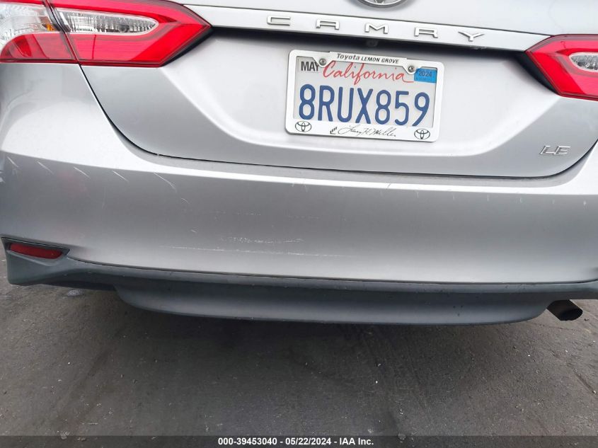2019 TOYOTA CAMRY LE - 4T1B11HK2KU780561