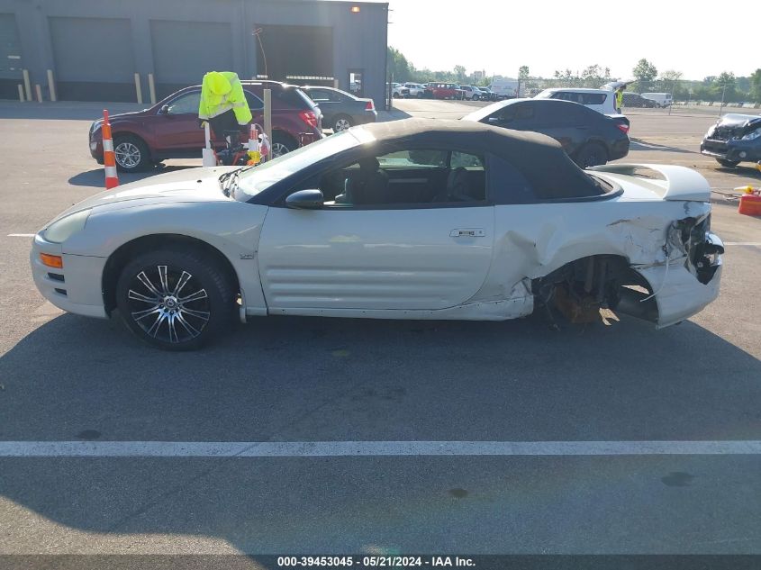 2004 Mitsubishi Eclipse Spyder Gt VIN: 4A3AE55H54E072318 Lot: 39453045