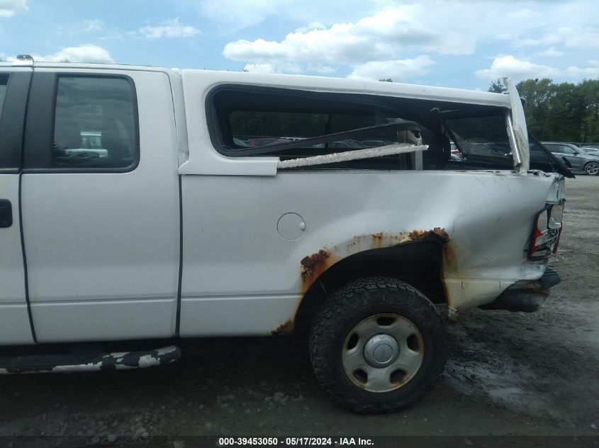 2007 Ford F-150 Fx4/Stx/Xl/Xlt VIN: 1FTRX14W27FA42930 Lot: 39453050