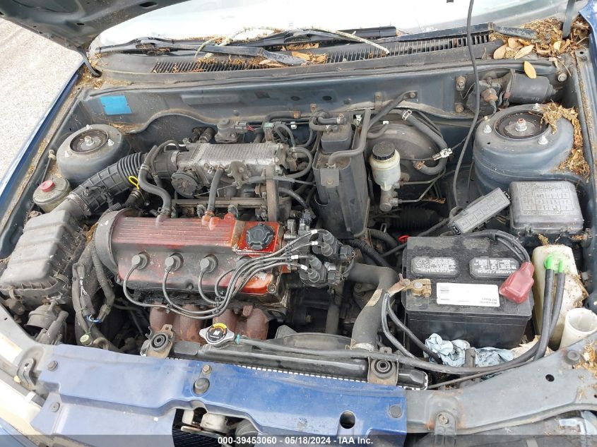 1998 Suzuki Esteem Gl/Glx VIN: JS2GB31S5W5140072 Lot: 39453060