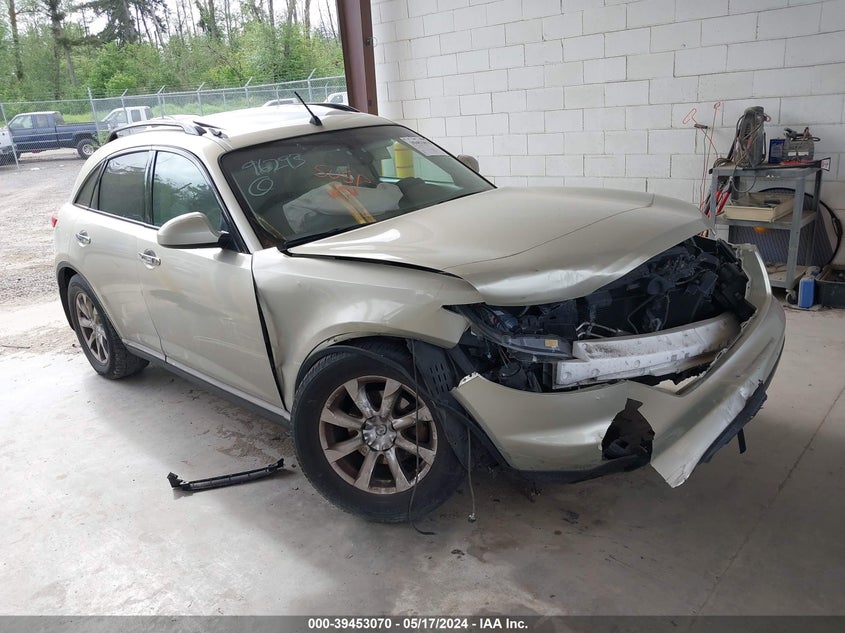 2008 Infiniti Fx35 VIN: JNRAS08WX8X210356 Lot: 39453070