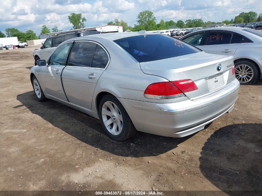 2006 BMW 750Li VIN: WBAHN83566DT30234 Lot: 39453072