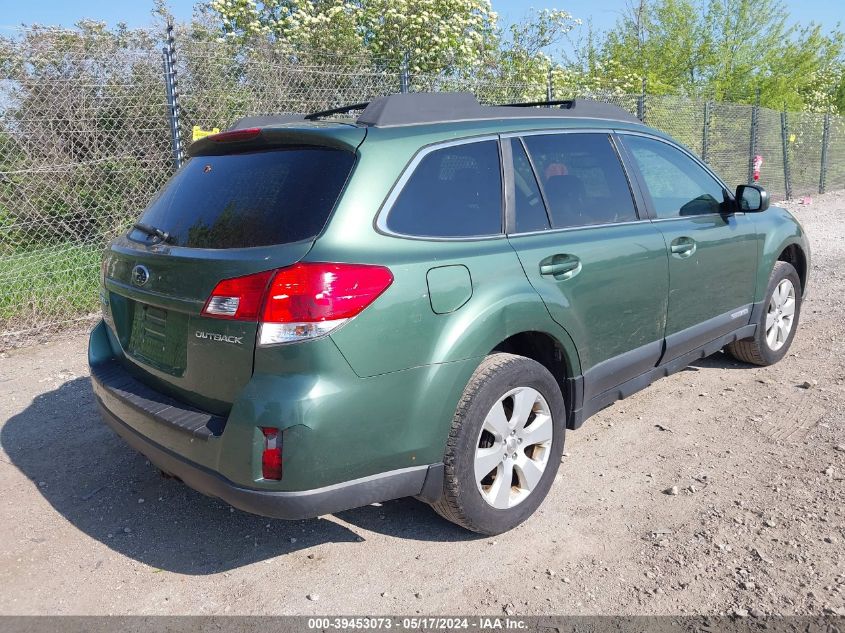 2011 Subaru Outback 2.5I Premium VIN: 4S4BRCCC6B3438315 Lot: 39453073