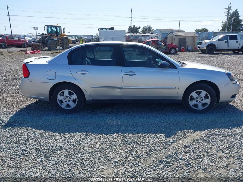 2005 Chevrolet Malibu Ls VIN: 1G1ZT54855F210876 Lot: 39453077