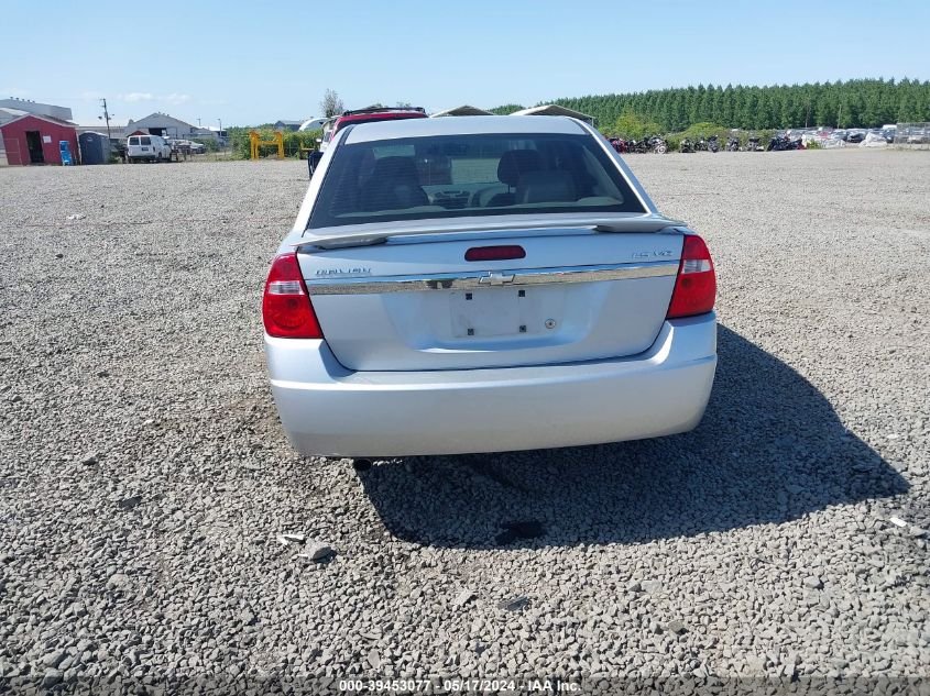 2005 Chevrolet Malibu Ls VIN: 1G1ZT54855F210876 Lot: 39453077