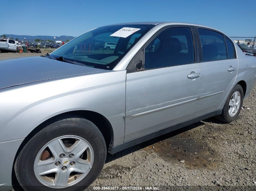 2005 Chevrolet Malibu Ls VIN: 1G1ZT54855F210876 Lot: 39453077