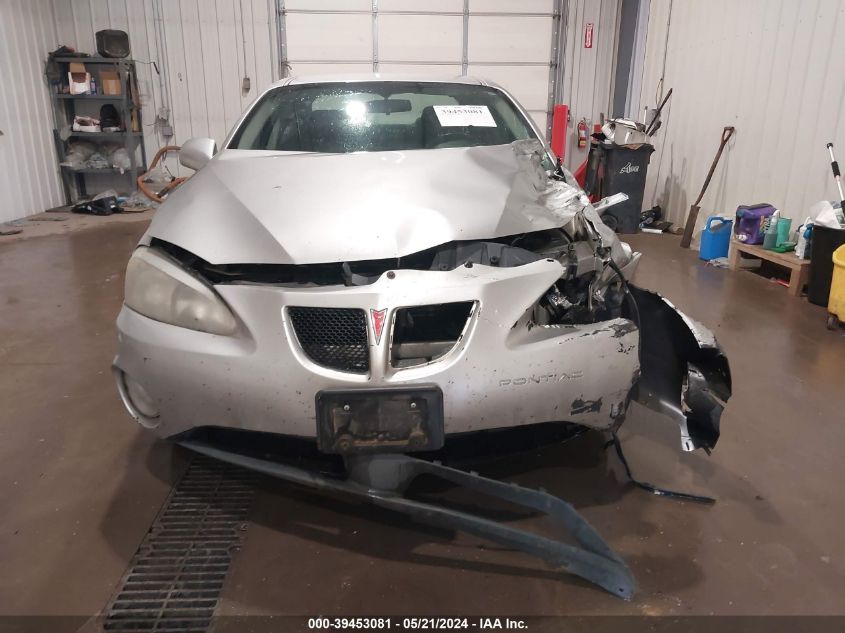 2008 Pontiac Grand Prix VIN: 2G2WP552681101982 Lot: 39453081