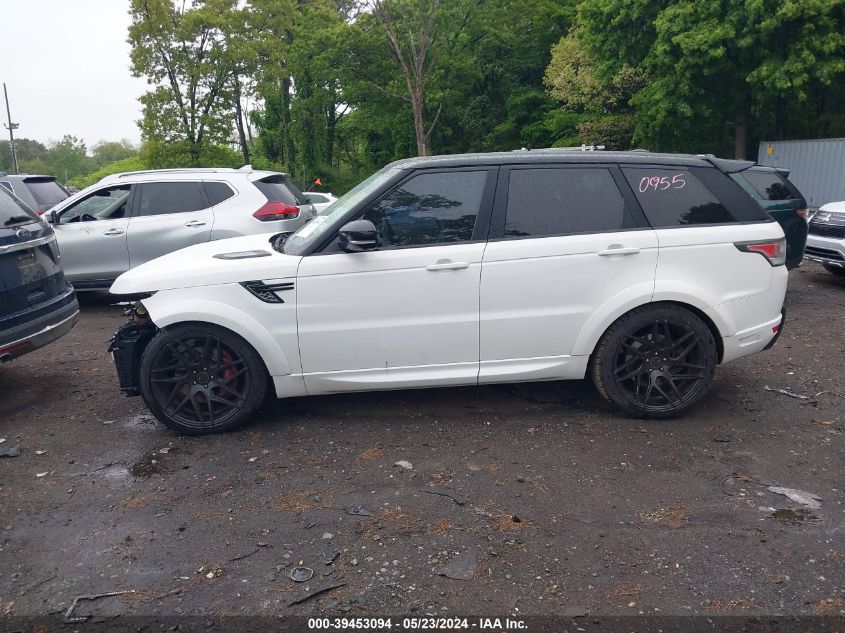 2015 Land Rover Range Rover Sport 5.0L V8 Supercharged Autobiography VIN: SALWV2TF4FA628596 Lot: 39453094