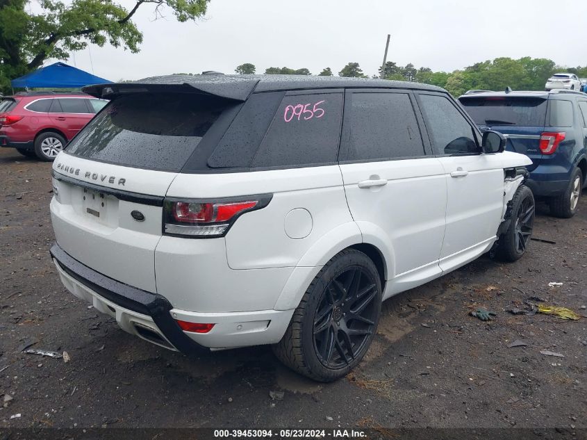 2015 Land Rover Range Rover Sport 5.0L V8 Supercharged Autobiography VIN: SALWV2TF4FA628596 Lot: 39453094