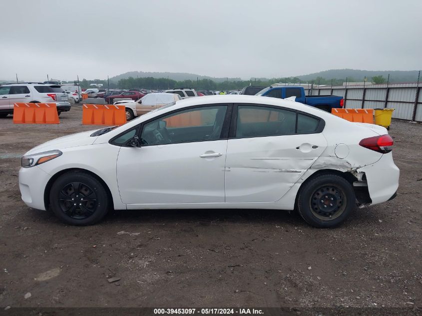 2017 Kia Forte Lx VIN: 3KPFK4A77HE127175 Lot: 39453097