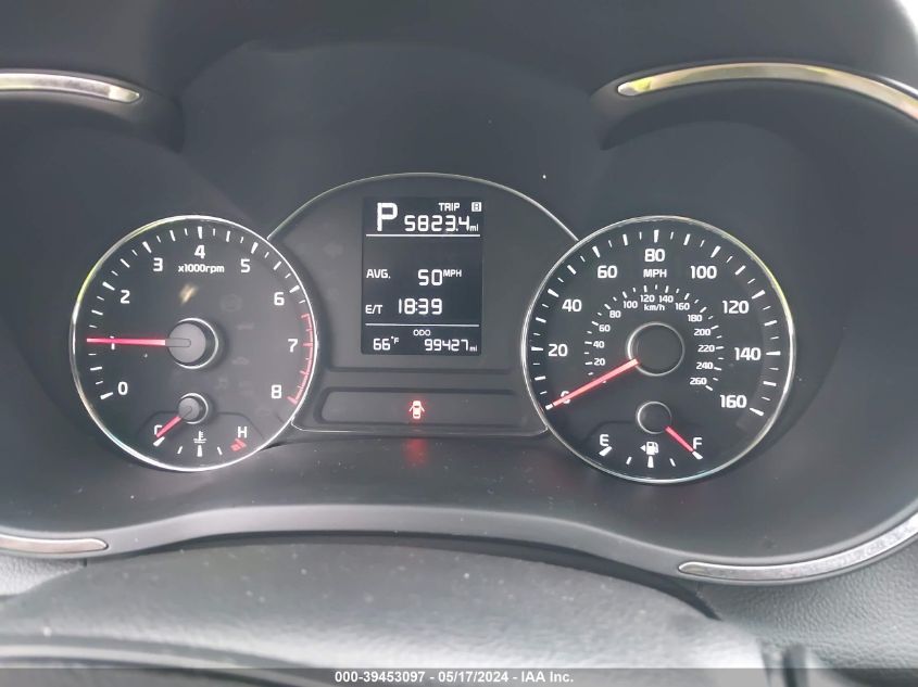 2017 Kia Forte Lx VIN: 3KPFK4A77HE127175 Lot: 39453097