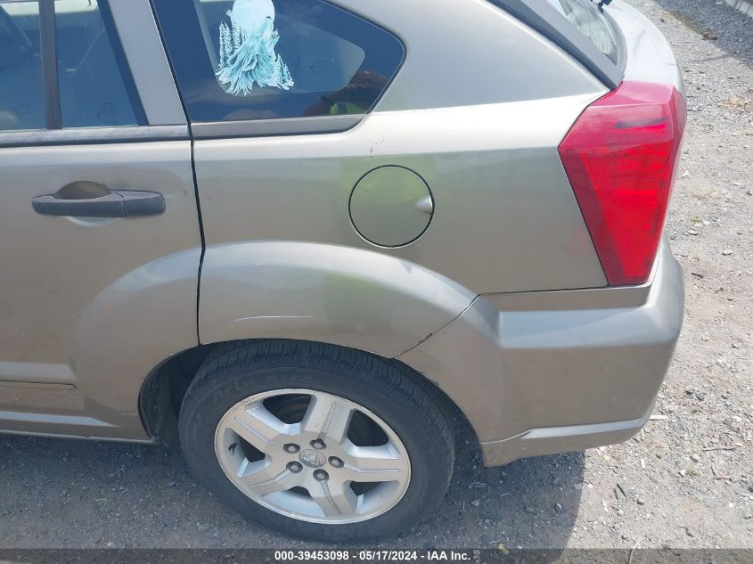 2007 Dodge Caliber Sxt VIN: 1B3HB48B97D249038 Lot: 39453098