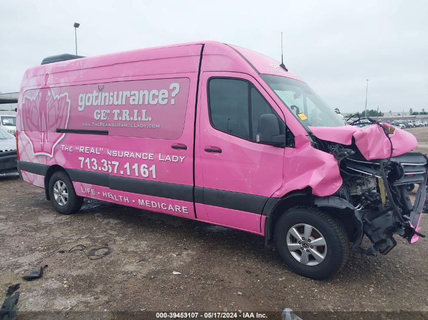 2020 Mercedes-Benz Sprinter 2500 High Roof V6 VIN: W1Z4EGHY6LT026568 Lot: 39453107