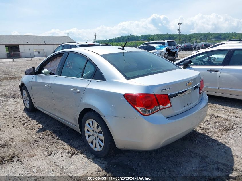 2011 Chevrolet Cruze 1Lt VIN: 1G1PF5S97B7180991 Lot: 39453111