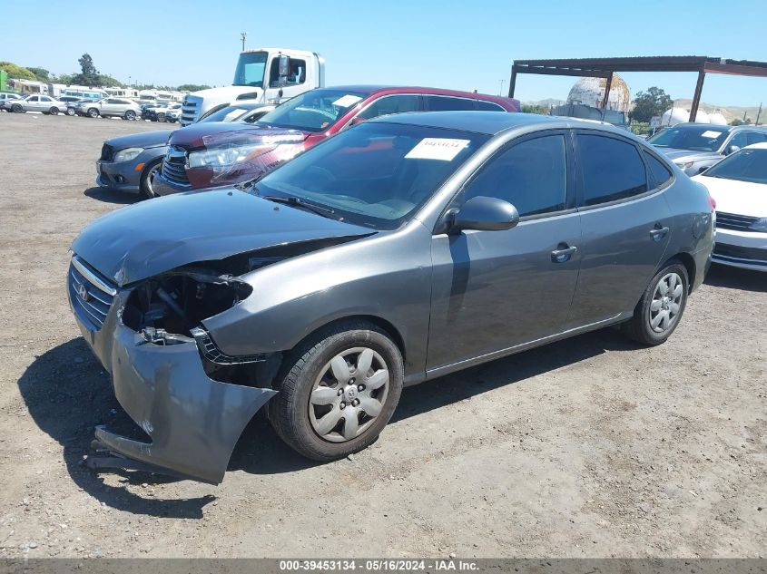 2007 Hyundai Elantra Gls/Limited/Se VIN: KMHDU46D57U226329 Lot: 39453134