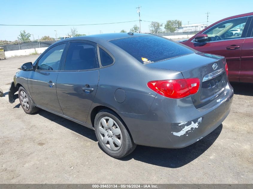 2007 Hyundai Elantra Gls/Limited/Se VIN: KMHDU46D57U226329 Lot: 39453134