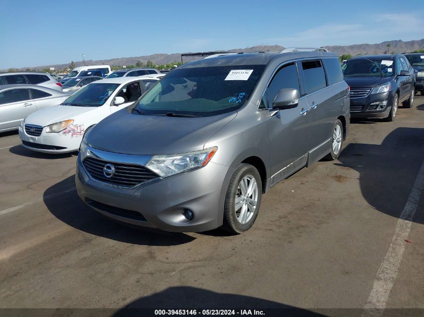 2012 Nissan Quest Sl VIN: JN8AE2KP3C9048219 Lot: 39453146