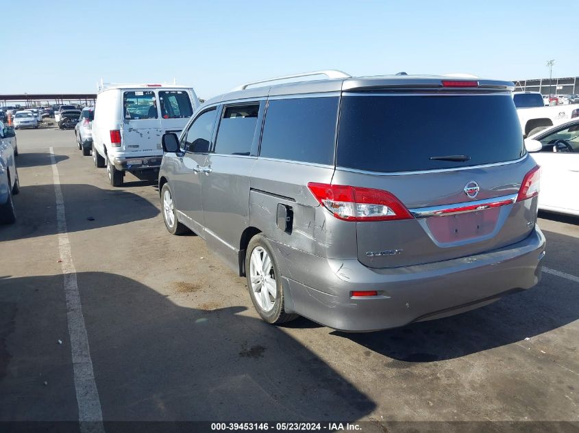 2012 Nissan Quest Sl VIN: JN8AE2KP3C9048219 Lot: 39453146