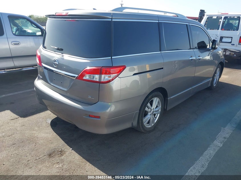 2012 Nissan Quest Sl VIN: JN8AE2KP3C9048219 Lot: 39453146