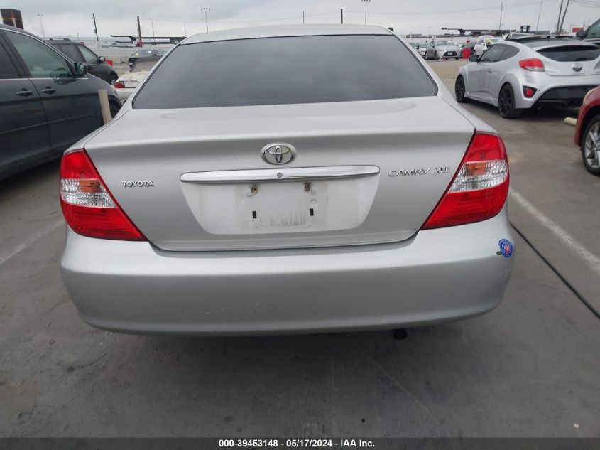 2004 Toyota Camry Xle VIN: 4T1BE32K24U906462 Lot: 39453148