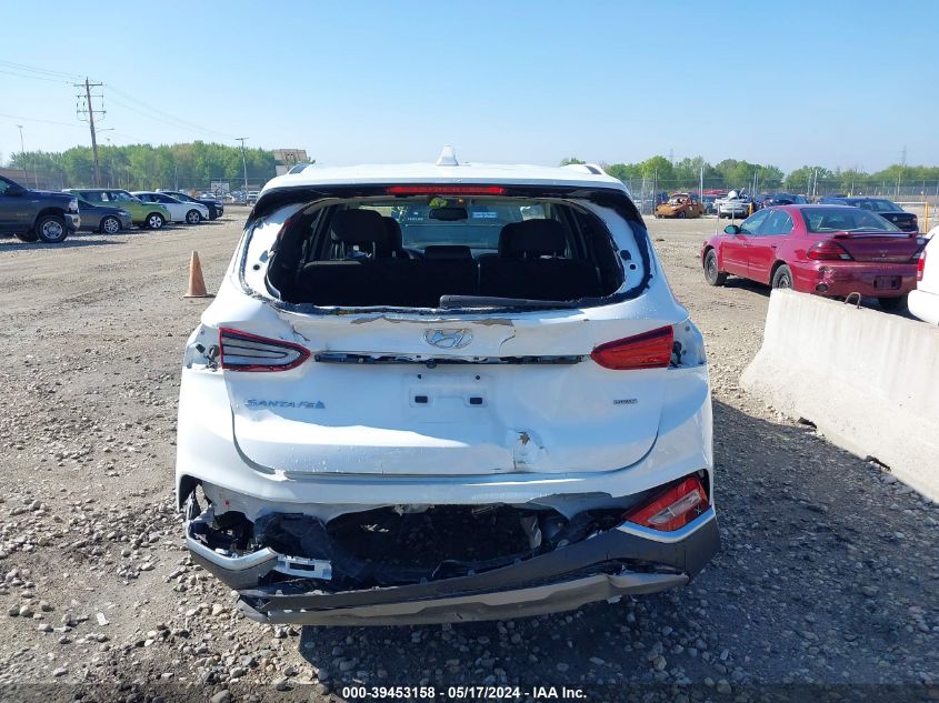 2020 Hyundai Santa Fe Sel/Sel Plus VIN: 5NMS3CAD3LH241722 Lot: 39453158