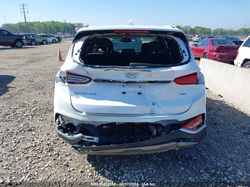 2020 Hyundai Santa Fe Sel VIN: 5NMS3CAD3LH241722 Lot: 39453158