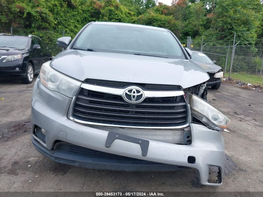 2016 Toyota Highlander Le Plus V6 VIN: 5TDBKRFH6GS284892 Lot: 39453173