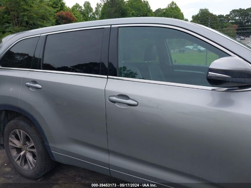 2016 Toyota Highlander Le Plus V6 VIN: 5TDBKRFH6GS284892 Lot: 39453173