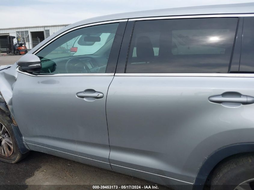 2016 Toyota Highlander Le Plus V6 VIN: 5TDBKRFH6GS284892 Lot: 39453173