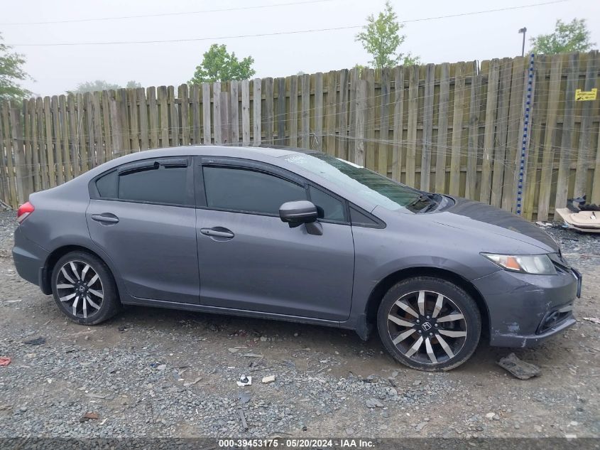 2014 Honda Civic Exl VIN: 2HGFB2F95EH524299 Lot: 39453175