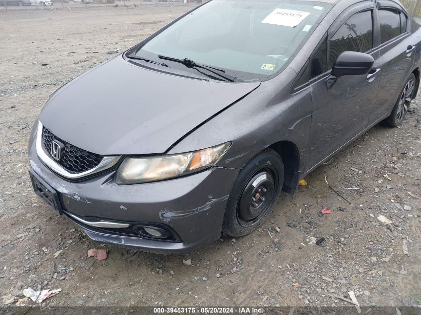 2014 Honda Civic Exl VIN: 2HGFB2F95EH524299 Lot: 39453175