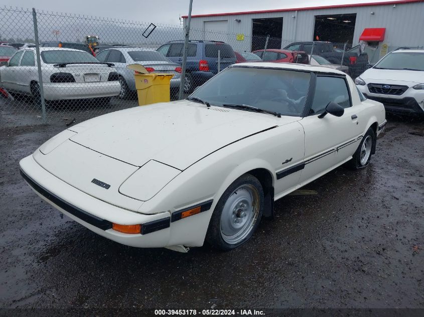 1983 Mazda Rx7 VIN: JM1FB3317D0753346 Lot: 39453178