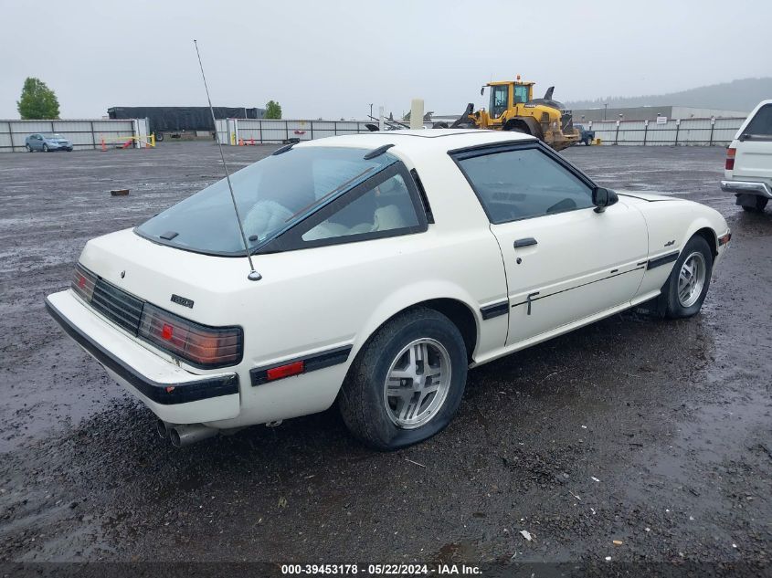 1983 Mazda Rx7 VIN: JM1FB3317D0753346 Lot: 39453178