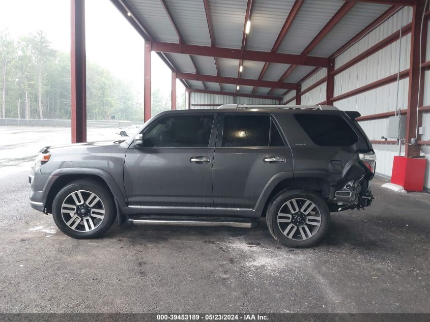 2022 Toyota 4Runner Limited VIN: JTEKU5JR3N6014496 Lot: 39453189