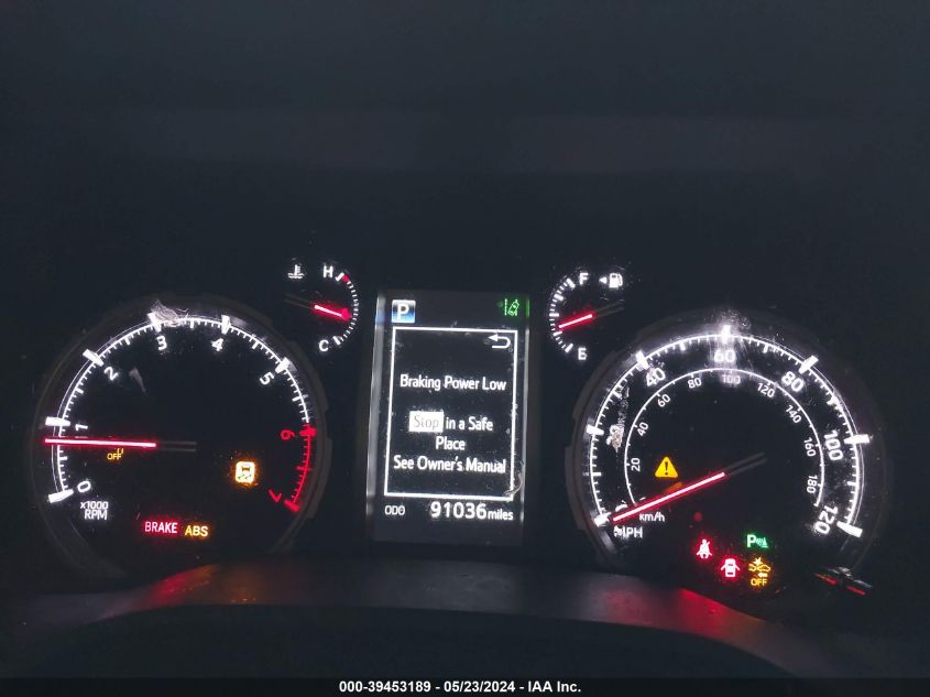 2022 Toyota 4Runner Limited VIN: JTEKU5JR3N6014496 Lot: 39453189