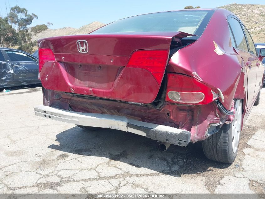 2008 Honda Civic Lx VIN: 1HGFA155X8L116903 Lot: 39453192