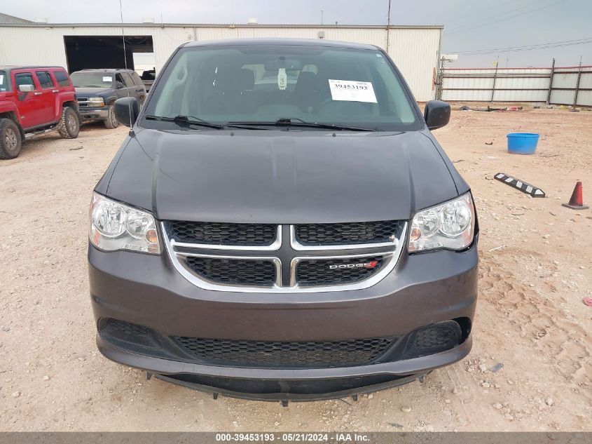 2018 Dodge Grand Caravan Se VIN: 2C4RDGBG2JR187960 Lot: 39453193