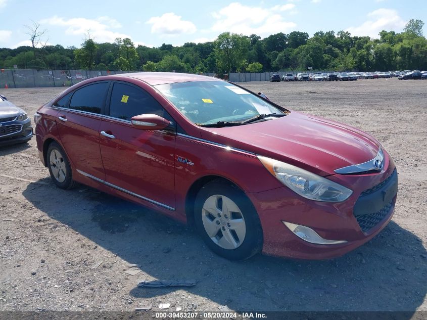 2012 Hyundai Sonata Hybrid VIN: KMHEC4A49CA042683 Lot: 39453207