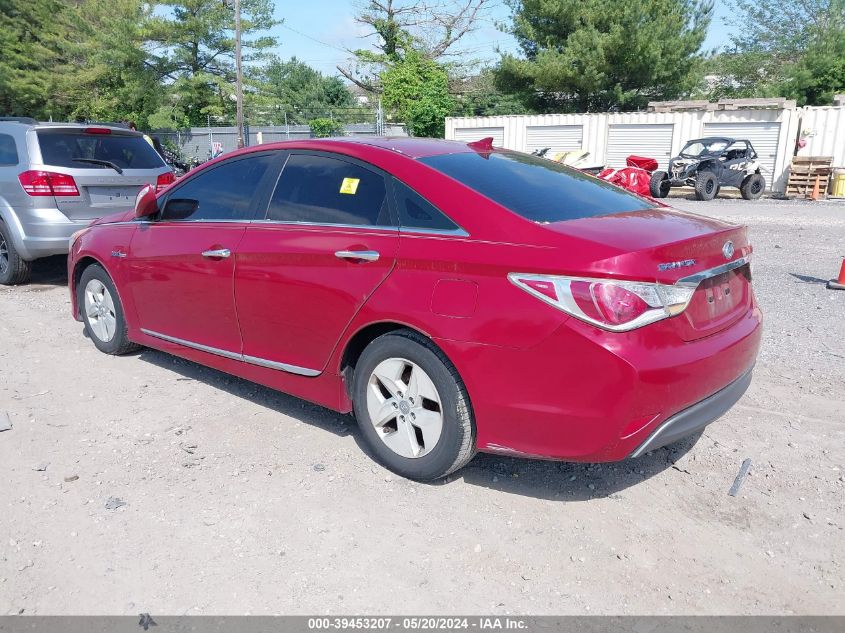 2012 Hyundai Sonata Hybrid VIN: KMHEC4A49CA042683 Lot: 39453207